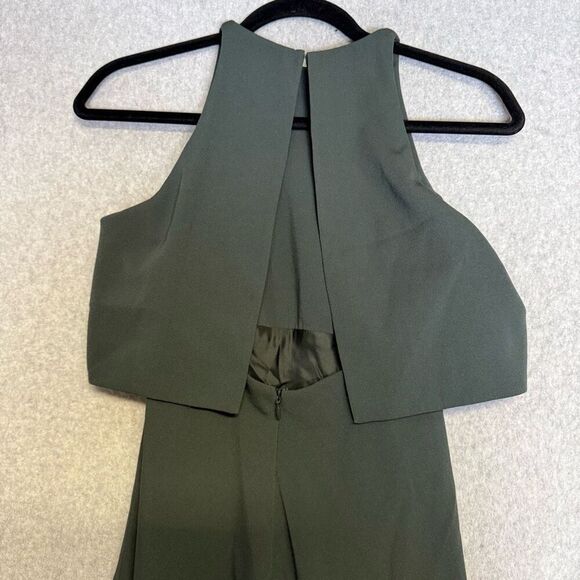 Jil by Jill Stuart Women's 2 Grey Midi Length Sleeveless Dress With Vest Upper - Picture 6 of 9